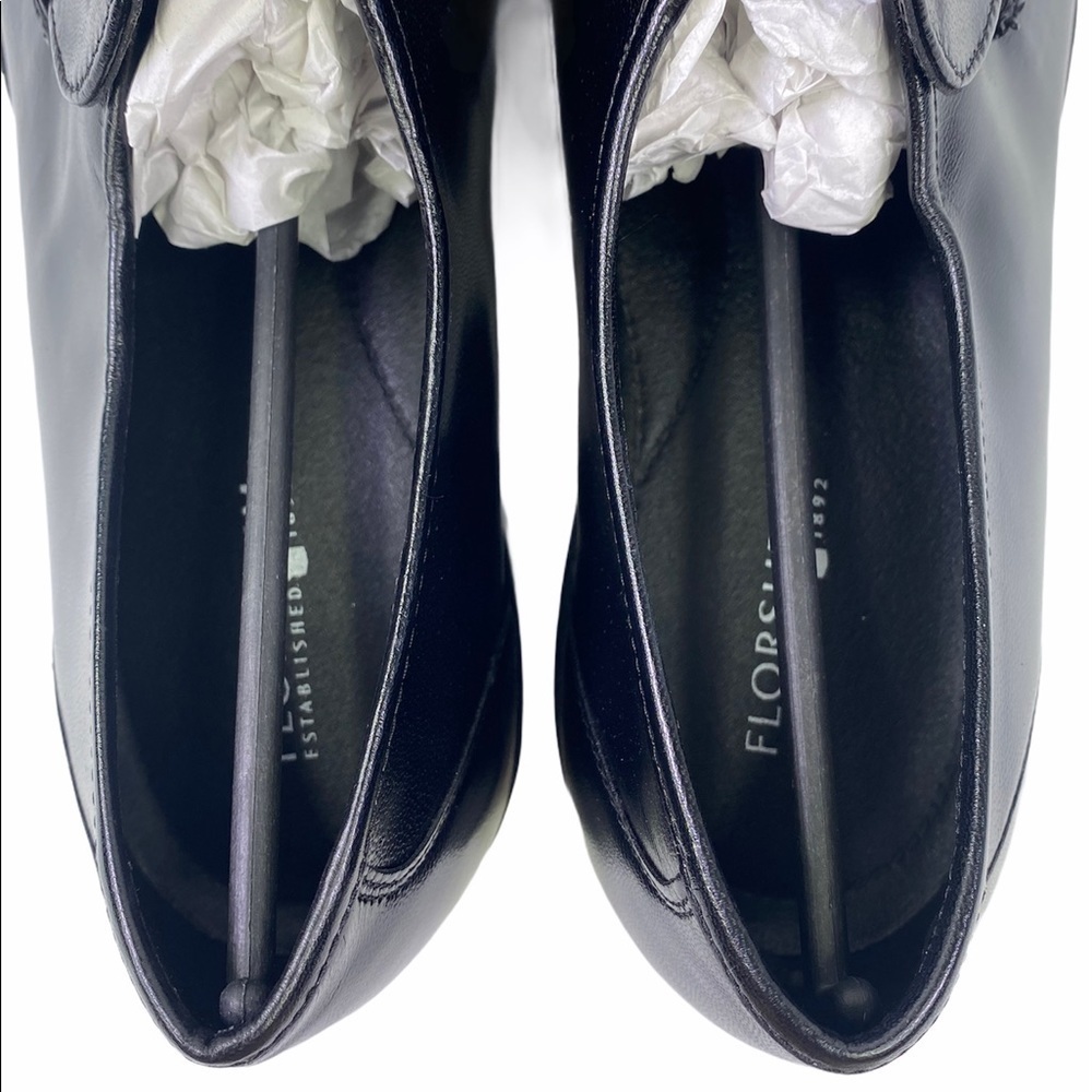 Florsheim Como Moc Toe Tassle Loafer Black Shoes - Picture 6 of 13